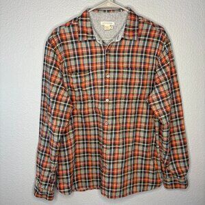 Cobalt 2 Carbon Double Lined 100% Cotton Button Down Plaid